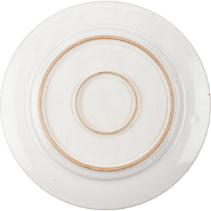 Ribbed Snowflake Plate