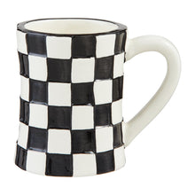 Load image into Gallery viewer, Checked Bistro Mug
