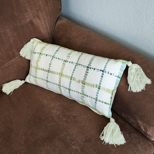 Spring Plaid Pillow