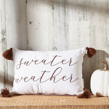 Load image into Gallery viewer, Sweater Weather Pillow

