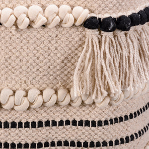 Cotton Tassel Basket