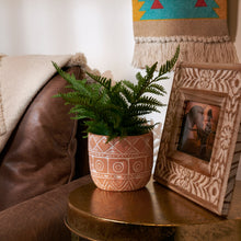 Load image into Gallery viewer, Western Terracotta planter pot
