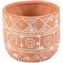 Load image into Gallery viewer, Western Terracotta planter pot
