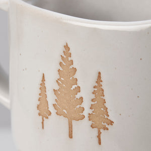Winter Trees Gravy Boat