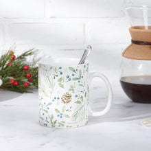 Load image into Gallery viewer, Winter Greenery Mug
