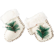 Load image into Gallery viewer, Felt Mitten + Stocking Ornaments
