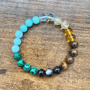 Good Fortune Natural Stone Bracelet