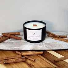 Load image into Gallery viewer, Cinnamon + Vanilla Soy Wax Candle

