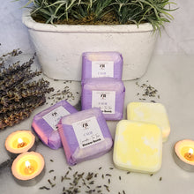 Load image into Gallery viewer, CALM Lavender + Tea Tree Shower Bomb Gift Set
