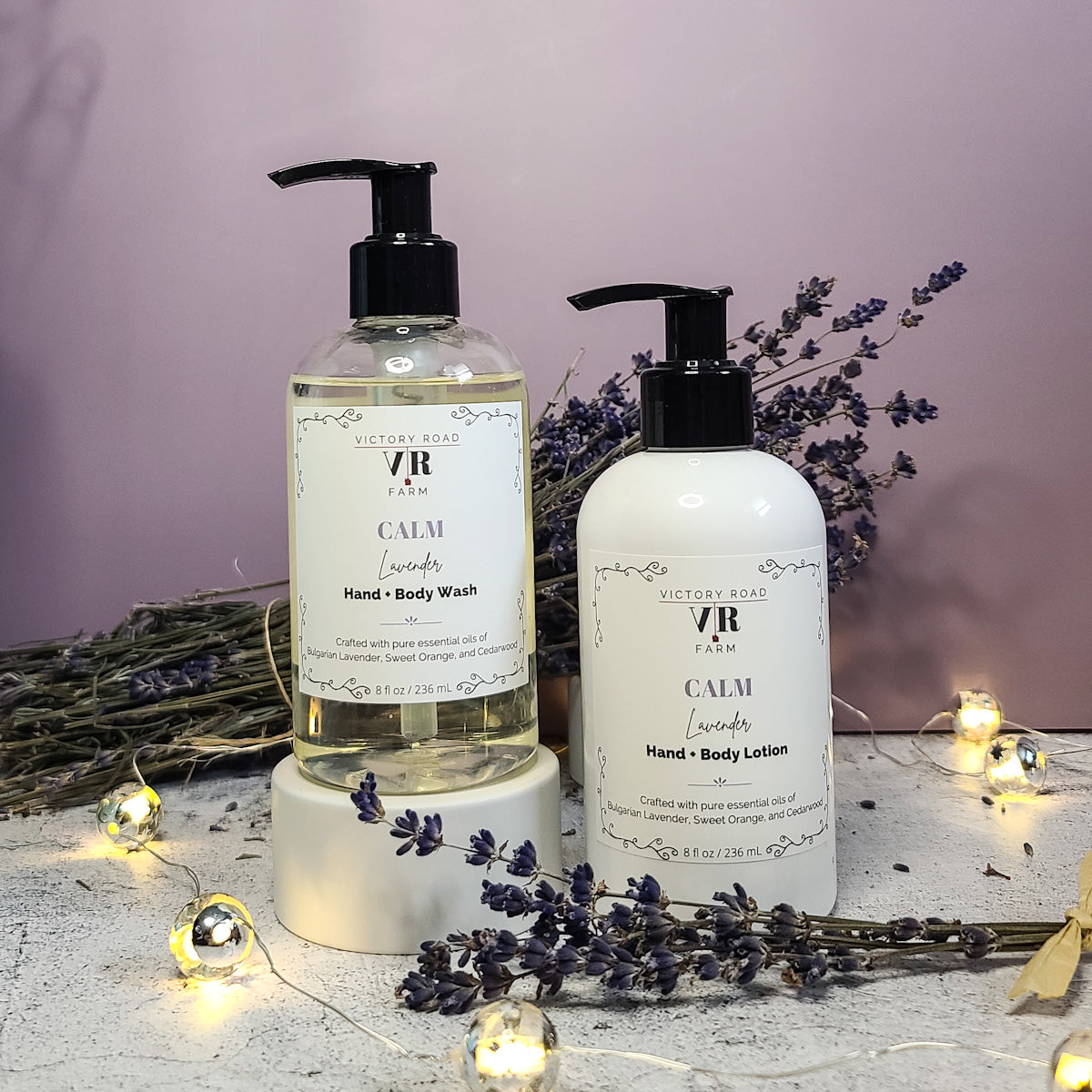 CALM Lotion + Wash Duo – Victory Road Farm