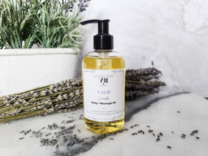 CALM Lavender Body + Massage Oil