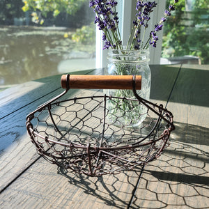 Farmhouse Chicken Wire Baskets