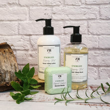 Load image into Gallery viewer, ENERGIZE Rosemary + Mint Gift Bag Set
