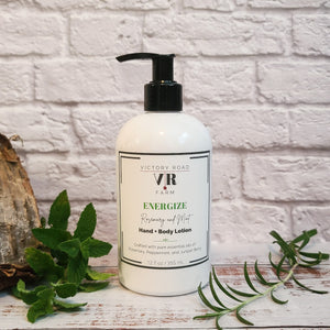 ENERGIZE Rosemary and Mint Hand + Body Lotion