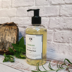 ENERGIZE Rosemary and Mint Hand + Body Wash