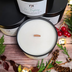 Fir + Bayberry Soy Wax Candle