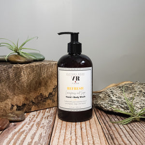 REFRESH Lemongrass and Sage Hand + Body Wash