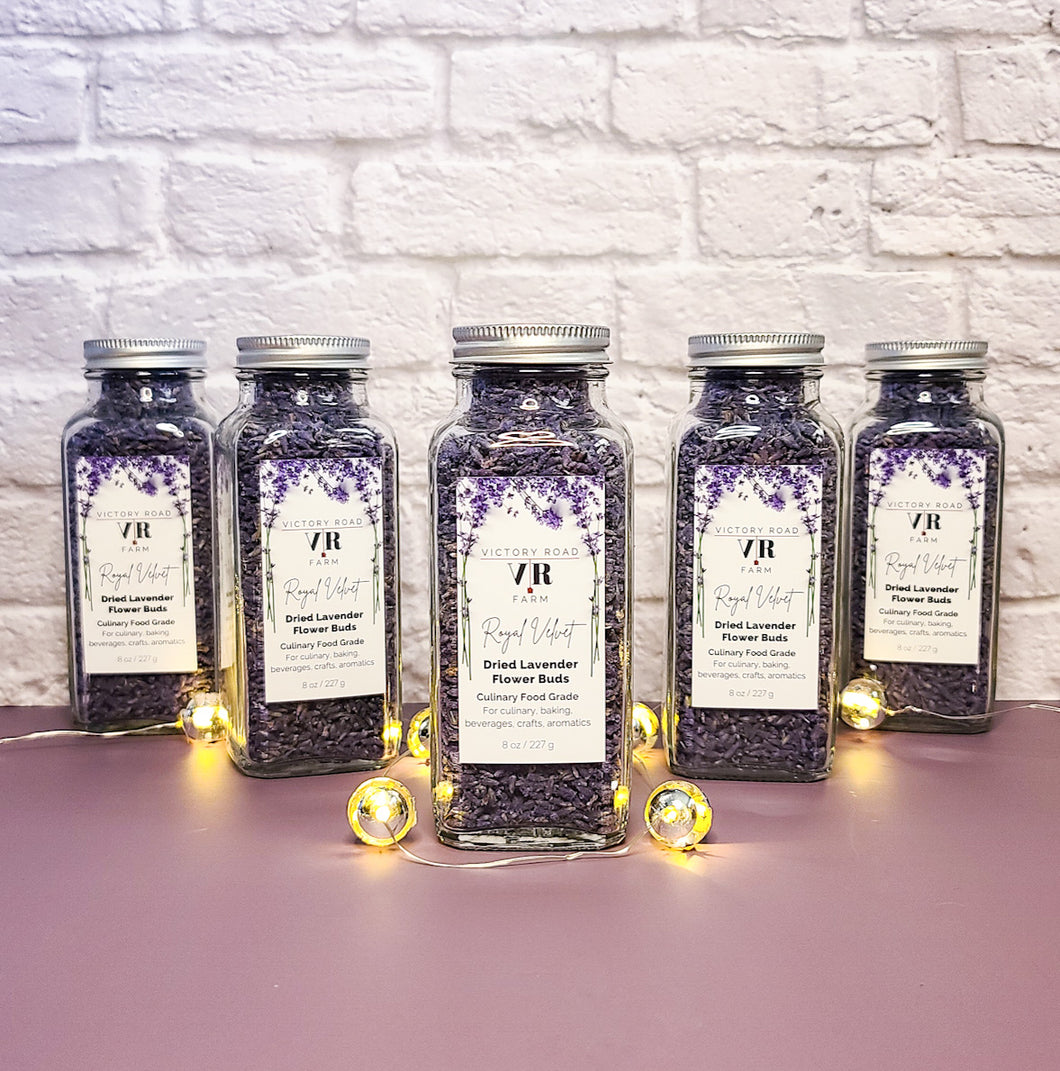 lavender plant food Royal Velvet Dried Culinary Lavender Flower Buds – Victory Road Farm
